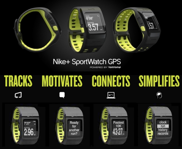 Nike+ Sportwatch GPS ja tema erinevad omadused
